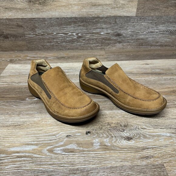 Timberland Smart Comfort System Tan Leather Slip On Women’s Size 7.5 - Picture 6 of 6